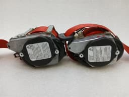 PORSCHE Porsche 911 991 Front Seat Belt 99180303404 Convertible Set Belt Front Guards Red — thumbnail 5