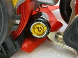 PORSCHE Porsche 911 991 Front Seat Belt 99180303404 Convertible Set Belt Front Guards Red — thumbnail 8