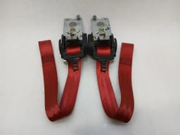 ASTON MARTIN ASTON MARTIN VANQUISH S 04-07 V12 FRONT RED SEATBELT SET 1R12-743254-AA SET — thumbnail 2