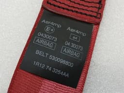 ASTON MARTIN ASTON MARTIN VANQUISH S 04-07 V12 FRONT RED SEATBELT SET 1R12-743254-AA SET — thumbnail 3