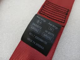 ASTON MARTIN ASTON MARTIN VANQUISH S 04-07 V12 FRONT RED SEATBELT SET 1R12-743254-AA SET — thumbnail 4
