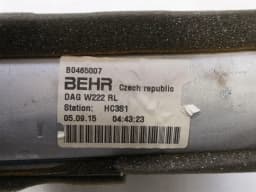 MERCEDES-BENZ Mercedes CL W217 Heater Matrix RHD A2228300540 Heat Exchanger Radiator — thumbnail 8