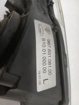 PORSCHE Porsche Boxster 987 Left Front Foglamp 98763108100 Left Fog Light — thumbnail 10
