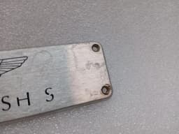 ASTON MARTIN ASTON MARTIN VANQUISH S 04-07 V12 VANQUISH S LOGO DOOR POST PLATE — thumbnail 6