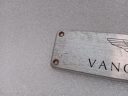 ASTON MARTIN ASTON MARTIN VANQUISH S 04-07 V12 VANQUISH S LOGO DOOR POST PLATE — thumbnail 7