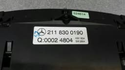 MERCEDES-BENZ Mercedes E Class W211 Climate Control Panel Climate A2118300790 Auto Climate Control — thumbnail 5