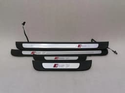 AUDI Audi RS7 A7 4G8 L:ed Door Sill Set 4G8947405B Door Sill Trim 4G8947423B Faulty — thumbnail 1
