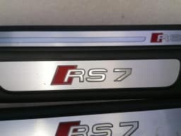 AUDI Audi RS7 A7 4G8 L:ed Door Sill Set 4G8947405B Door Sill Trim 4G8947423B Faulty — thumbnail 3