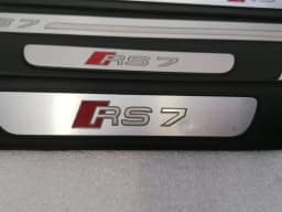 AUDI Audi RS7 A7 4G8 L:ed Door Sill Set 4G8947405B Door Sill Trim 4G8947423B Faulty — thumbnail 2