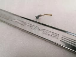 MERCEDES-BENZ Mercedes C Class W205 AMG LED Door Sill Set A2056809108 Door Sill Trim Faulty — thumbnail 4