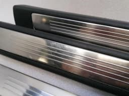 MERCEDES-BENZ Mercedes CL W217 door sill set A2176800535 LED door entry sill defect 2176800035 — thumbnail 4