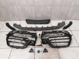 PORSCHE Porsche 911 991 Front Bumper Moulding 99150556900 Grille 99150552500 Grill — thumbnail 1