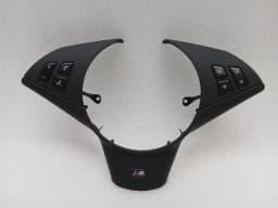 BMW BMW 5 E60 E61 M5 Steering Cover Trim 6023391 Steering Wheel Trim FULL LEATHER — thumbnail 1