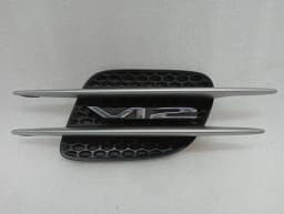 MERCEDES-BENZ Mercedes SL R230 Front Right Fender Grille A2306900236 Fender Grille V12 — thumbnail 6