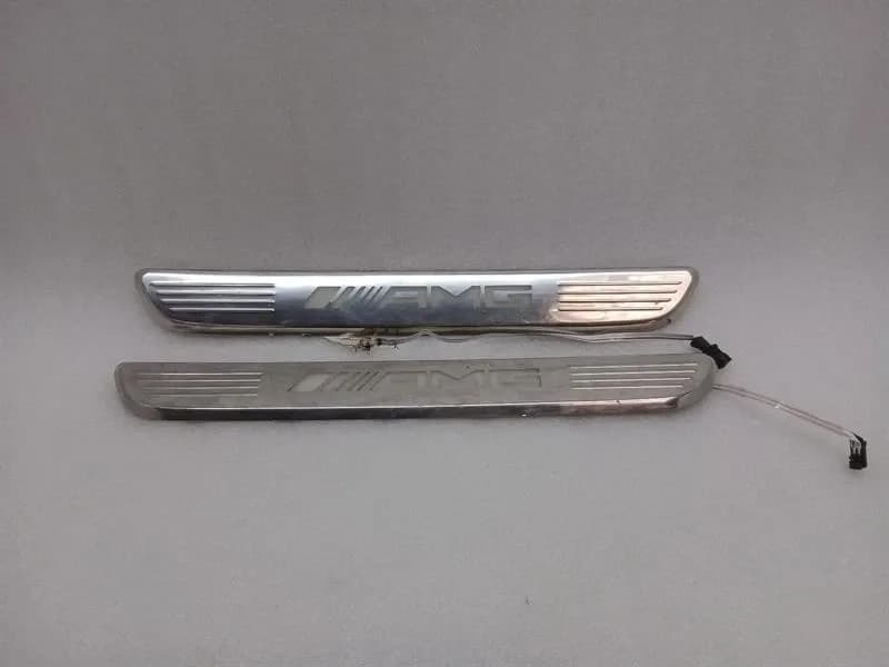 MERCEDES-BENZ Mercedes C Class AMG W205 Door Sill A2056800735 Set of 2 LED Door Sill Trim