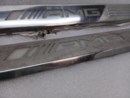 MERCEDES-BENZ Mercedes C Class AMG W205 Door Sill A2056800735 Set of 2 LED Door Sill Trim — thumbnail 5