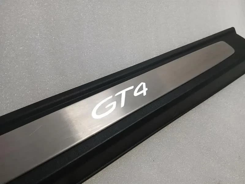 PORSCHE Porsche Cayman 718 GT4 Door Sill 981504982521E0 Door Sill Trim LED RIGHT