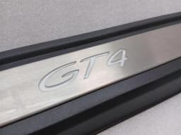PORSCHE Porsche Cayman 718 GT4 Door Sill 981504982521E0 Door Sill Trim LED RIGHT — thumbnail 4