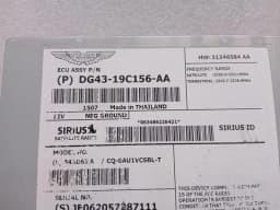 ASTON MARTIN Aston Martin Vanquish AM310 Electronic module DG43-19C156-AA controller — thumbnail 9