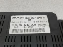 BENTLEY BENTLEY CONTINENTAL FLYING SPUR Electronic module 3W0907040K ECU A/C — thumbnail 9