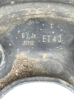 VW 6.5JX17 ET40 D65.1 5/120 Spare wheel VW TOUAREG I (7L) (2002-2010) — thumbnail 5