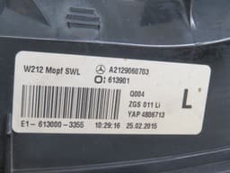 MERCEDES-BENZ A2129060703 Tail light left MERCEDES-BENZ E-CLASS (W212) (2009-2016) — thumbnail 2