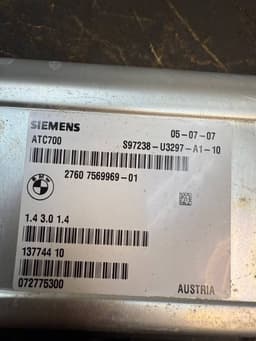 BMW 27607569969 7569969 Transfer box control unit BMW X5 (E70) (2007-2013) — thumbnail 6