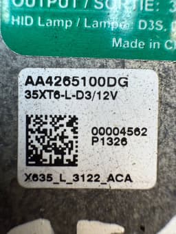 OPEL 95161308 Xenon control unit left OPEL MOKKA A (J13) (2012-2019) — thumbnail 6