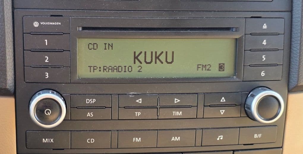 7L6057195B Radio VW TOUAREG I (7L) (2002-2010)