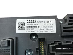 AUDI 4G0919158R Rear AC heater control panel AUDI A6 / A6 ALLROAD (C7, 4G) (2010-2018) — thumbnail 3