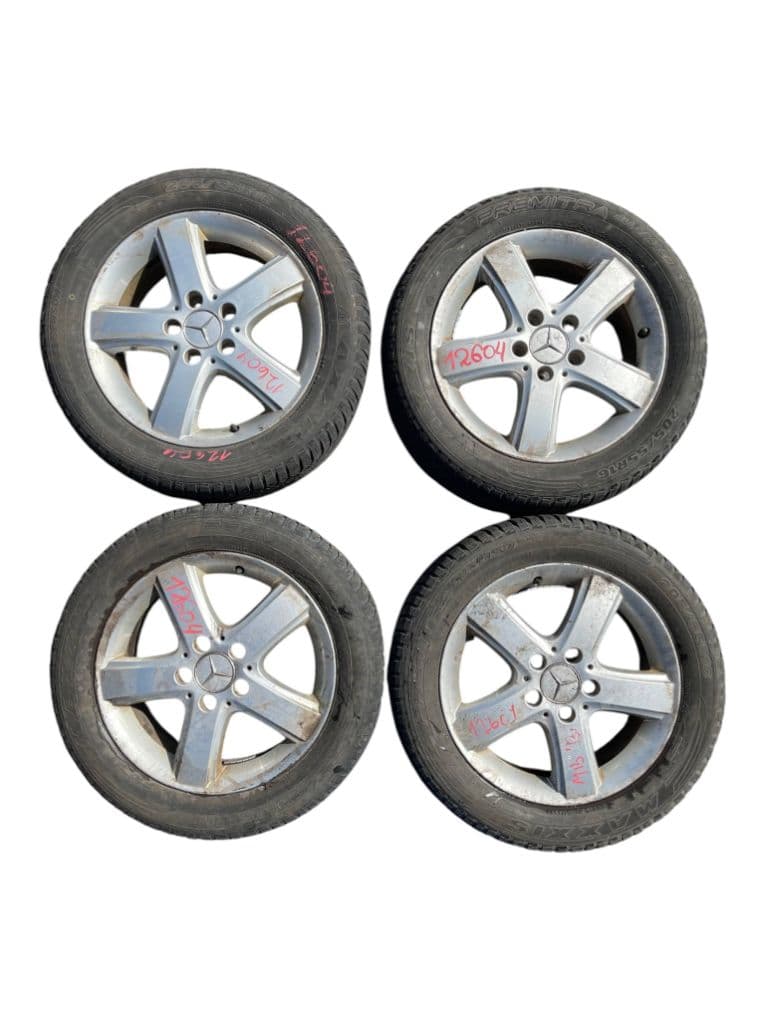 6JX16 ET46 D66.6 5/112 Rim set With Tyres 4 pcs MERCEDES-BENZ B-CLASS (W245) (2005-2011)