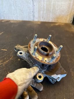KIA 51710E6100 Wheel bearing housing front left KIA OPTIMA IV (JF) (2015-2020) — thumbnail 3