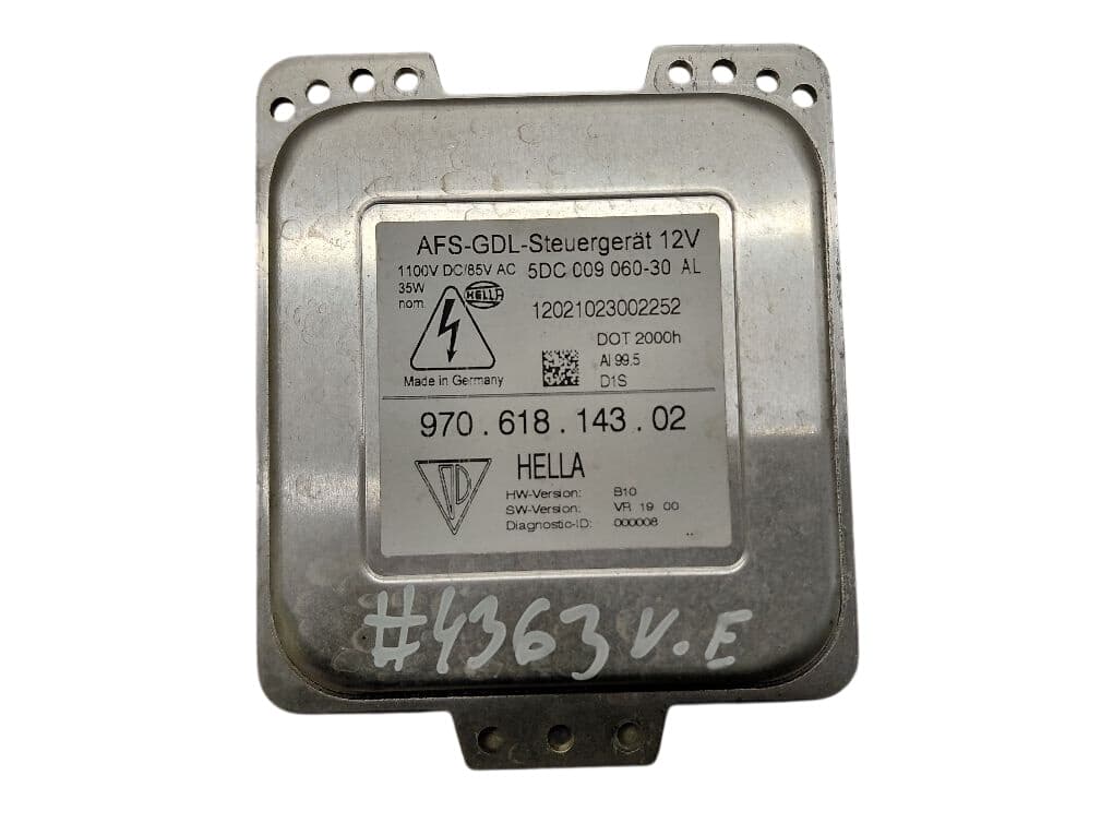 97061814302 Xenon control unit left PORSCHE PANAMERA I (970) (2009-2016)