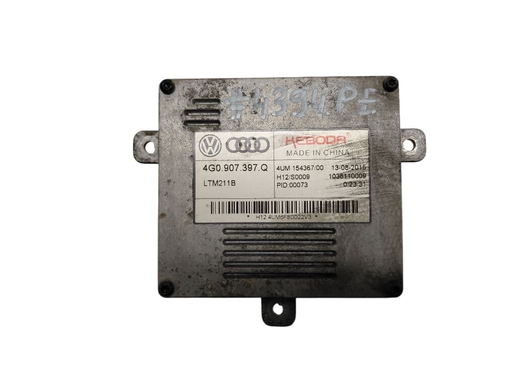 AUDI 4G0907397Q Xenon control unit right AUDI A6 / A6 ALLROAD (C7, 4G) (2010-2018)