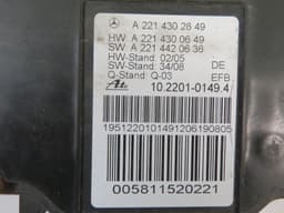 MERCEDES-BENZ A2214302949 Parking brake motor / actuator MERCEDES-BENZ S-CLASS (W221) (2005-2013) — thumbnail 2