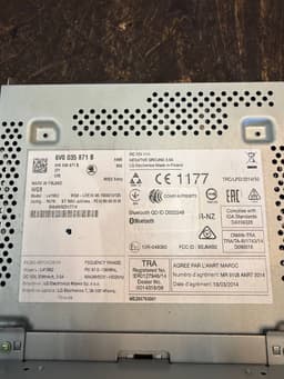 SKODA 6V0035871B Radio SKODA FABIA III (NJ3) (2014-2021) — thumbnail 9