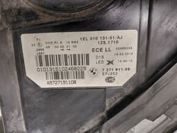 BMW 7271911 1ZS1710 A9727191108 Headlight left BMW 5 (F10, F11) (2010-2017) — thumbnail 8