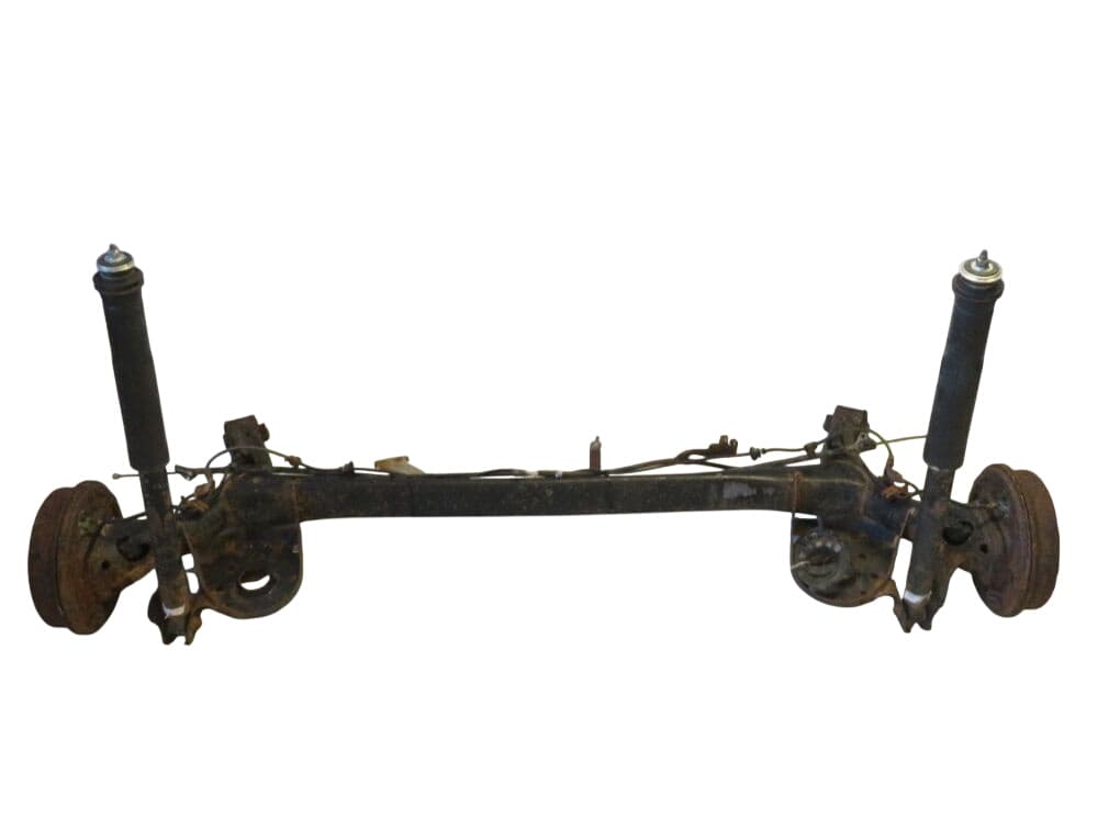 TOYOTA 42450-0D050 424500D050 48231-0D370 482310D370 48750-0D050 487500D050 42110-0D310 421100D310 Rear axle Beam TOYOTA YARIS III (XP130) (2010-2019)