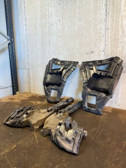BMW 51127338763 7338763 51127338764 7338764 51127338757 7338757 51127338758 7338758 Rear bumper carrier holder on fender set BMW X3 (F25) (2010-2017) — thumbnail 2
