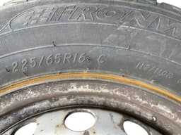 VAUXHALL 6.5JX16 ET66 D89.1 5/130 Rim set With Tyres 4 pcs VAUXHALL MOVANO Mk II (2010-2021) — thumbnail 4