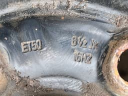 VW 6.5JX16 ET50 Rim set With Tyres 4 pcs VW TRANSPORTER T4 (70X, 7D) (1990-2003) — thumbnail 6