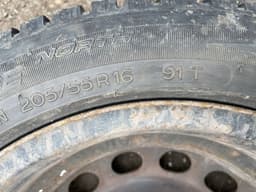 VW 6.5JX16 ET50 Rim set With Tyres 4 pcs VW TRANSPORTER T4 (70X, 7D) (1990-2003) — thumbnail 7