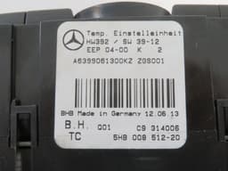 MERCEDES-BENZ A6399060000 A6399061300 Heater control panel MERCEDES-BENZ VITO / VIANO (W639) (2003-2014) — thumbnail 3