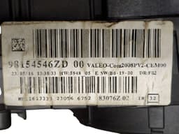 PEUGEOT 98154546ZD Indicator/wiper/slip ring switch (stalk) PEUGEOT 308 II (T9) (2013-2021) — thumbnail 7