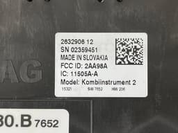 SKODA 5E0920780B Instrument Cluster SKODA OCTAVIA III (5E) (2012-2019) — thumbnail 4