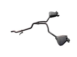 AUDI 4G0253612M 4G0253611M Exhaust system complete AUDI A6 / A6 ALLROAD (C7, 4G) (2010-2018) — thumbnail 1