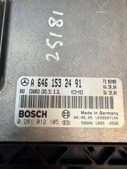 MERCEDES-BENZ A6461532491 6461532491 0281012105 6395450108 Engine ECU immo kit / set MERCEDES-BENZ VITO / VIANO (W639) (2003-2014) — thumbnail 10