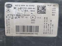 MERCEDES-BENZ A2128202439 A212820243964 Headlight right MERCEDES-BENZ E-CLASS (W212) (2009-2016) — thumbnail 2