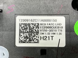 HYUNDAI 97250-Q0210 97250Q0210 Heater control panel HYUNDAI BAYON (BC3) (2021-) — thumbnail 4