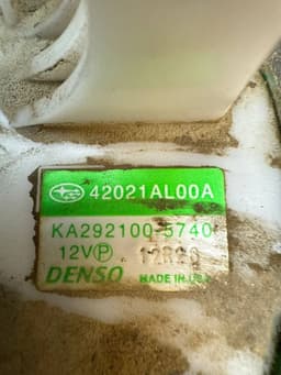 SUBARU 42021AL00A Fuel delivery pump SUBARU LEGACY VI / Outback (2014-2019) — thumbnail 6